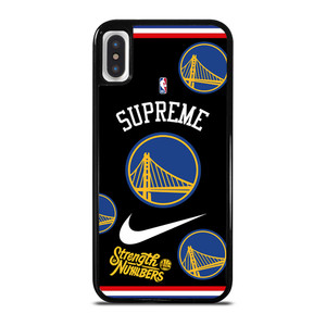 GOLDEN STATE WARRIORS NBA X SUPREME NIKE iPhone X / XS Case Cover GOLDEN STATE WARRIORS NBA X SUPREME NIKE iPhone X / XS Case Cover