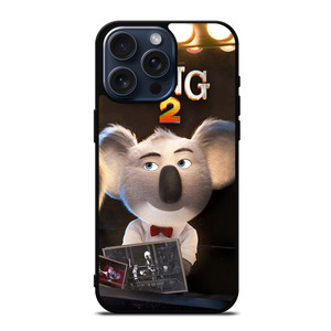 SING 2 BUSTER MOON iPhone 15 Pro Max Case Cover SING 2 BUSTER MOON iPhone 15 Pro Max Case Cover
