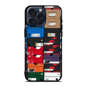 SNEAKERS BOX STACKED iPhone 15 Pro Max Case Cover
