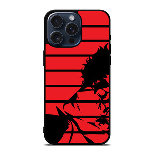 SPIKE SPIEGEL COWBOY BEBOP RED iPhone 15 Pro Max Case Cover