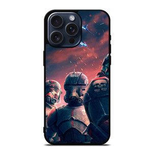 STAR WARS THE BAD BATCH CARTOON iPhone 15 Pro Max Case Cover