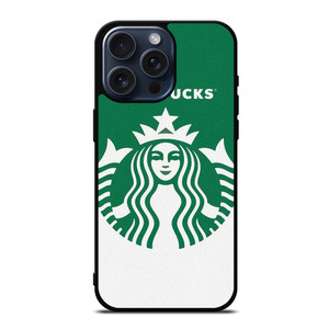 STARBUCKS COFFEE LOGO GREEN iPhone 15 Pro Max Case Cover