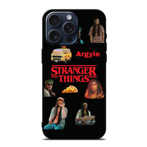 STRANGER THINGS 4 ARGYLE iPhone 15 Pro Max Case Cover