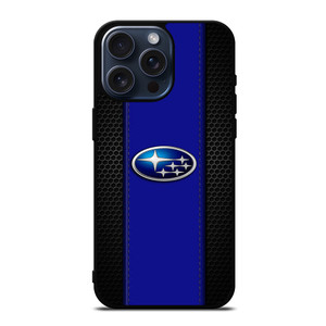 SUBARU CAR METAL CARBON iPhone 15 Pro Max Case Cover