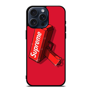SUPREME MONEY GUN iPhone 15 Pro Max Case Cover SUPREME MONEY GUN iPhone 15 Pro Max Case Cover