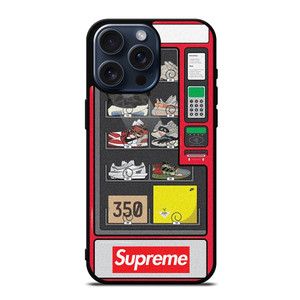 SUPREME SNEAKERS VENDING MACHINE iPhone 15 Pro Max Case Cover SUPREME SNEAKERS VENDING MACHINE iPhone 15 Pro Max Case Cover