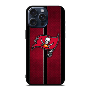 TAMPA BAY BUCCANEERS NFL METAL STRIPE iPhone 15 Pro Max Case Cover