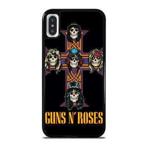 GUNS N ROSES ROCK BAND CROSS iPhone X / XS Case Cover