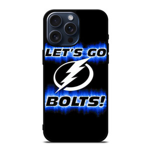 TAMPA BAY LIGHTING NHL BOLTS NATION iPhone 15 Pro Max Case Cover