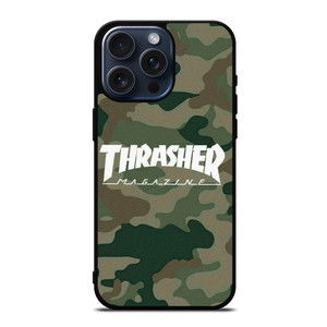 THRASHER SKATEBOARD CAMO iPhone 15 Pro Max Case Cover