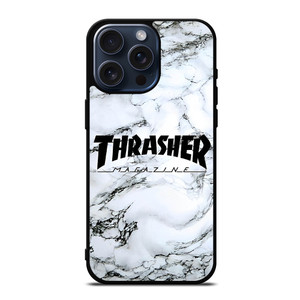 THRASHER SKATEBOARD MARBLE iPhone 15 Pro Max Case Cover THRASHER SKATEBOARD MARBLE iPhone 15 Pro Max Case Cover