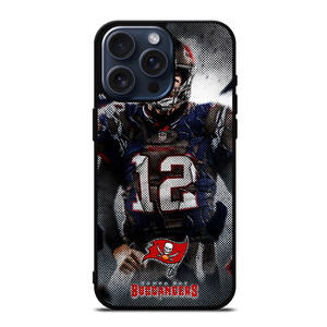 TOM BRADY TAMPA BAY BUCCANEERS NFL iPhone 15 Pro Max Case Cover