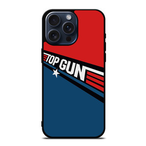 TOP GUN MOVIES POSTER iPhone 15 Pro Max Case Cover