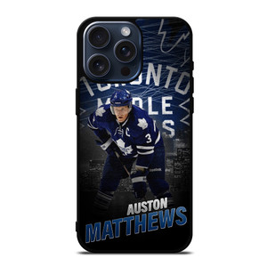 TORONTO MAPLE LEAFS AUSTON MATTHEWS NHL iPhone 15 Pro Max Case Cover