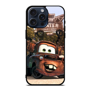 TOW MATER CARS CARTOON iPhone 15 Pro Max Case Cover TOW MATER CARS CARTOON iPhone 15 Pro Max Case Cover