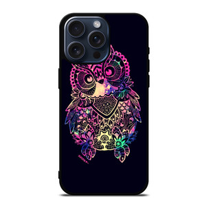 TRIBAL OWL ART iPhone 15 Pro Max Case Cover