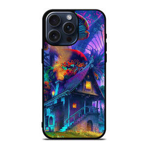 TRIPPY MUSHROOM PSYCHEDELIC iPhone 15 Pro Max Case Cover