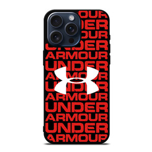 UNDER ARMOUR RED LOGO iPhone 15 Pro Max Case Cover