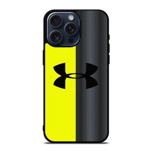 UNDER ARMOUR YELLOW STRIPE iPhone 15 Pro Max Case Cover