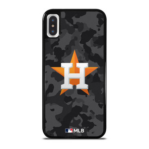HOUSTON ASTROS BASEBALL BLACK CAMO iPhone X / XS Case Cover