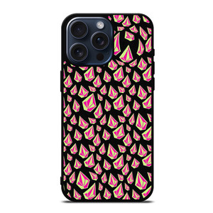 VOLCOM LOGO PATTERN iPhone 15 Pro Max Case Cover