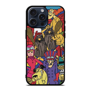 WACKY RACES ANIMATION iPhone 15 Pro Max Case Cover