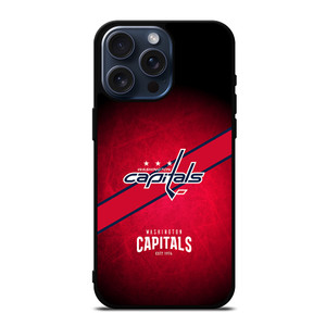 WASHINGTON CAPITALS NHL HOCKEY iPhone 15 Pro Max Case Cover WASHINGTON CAPITALS NHL HOCKEY iPhone 15 Pro Max Case Cover