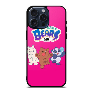 WE BABY BEARS CARTOON 2 iPhone 15 Pro Max Case Cover