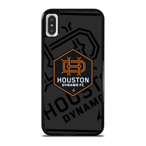 HOUSTON DYNAMO FC MLS BLACK iPhone X / XS Case Cover