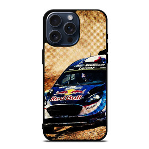 WRC RALLY SEBASTIEN OGIER FORD iPhone 15 Pro Max Case Cover