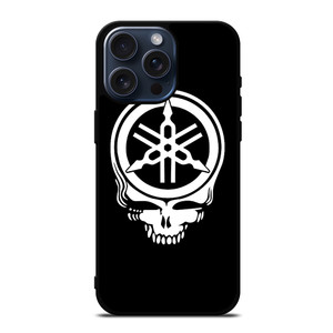 YAMAHA DEAD SKULL LOGO iPhone 15 Pro Max Case Cover YAMAHA DEAD SKULL LOGO iPhone 15 Pro Max Case Cover