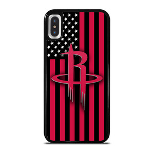 HOUSTON ROCKETS NBA USA FLAG iPhone X / XS Case Cover HOUSTON ROCKETS NBA USA FLAG iPhone X / XS Case Cover