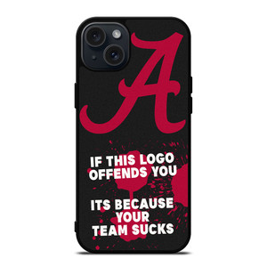 ALABAMA CRIMSON TIDE FOOTBALL FUNNY iPhone 15 Plus Case Cover