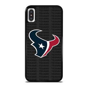 HOUSTON TEXANS FOOTBALL TEXT iPhone X / XS Case Cover