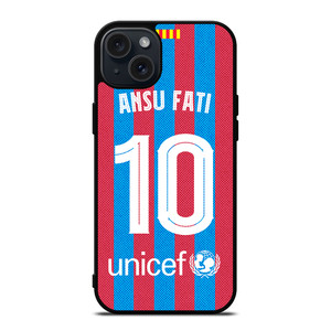ANSU FATI 10 FC BARCELONA 2022 iPhone 15 Plus Case Cover ANSU FATI 10 FC BARCELONA 2022 iPhone 15 Plus Case Cover