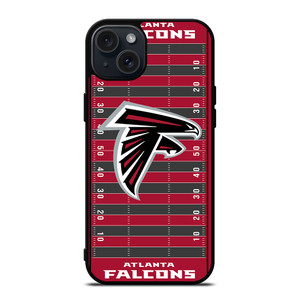 ATLANTA FALCONS FOOTBALL FIELD iPhone 15 Plus Case Cover