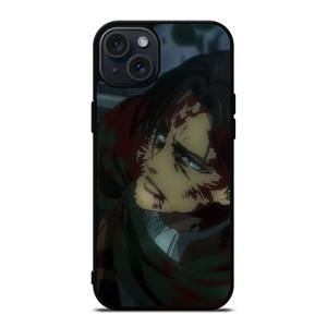 ATTACK ON TITAN LEVI ACKERMAN FIGHT iPhone 15 Plus Case Cover