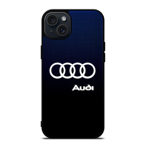 AUDI CAR BLUE iPhone 15 Plus Case Cover