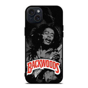 BACKWOODS CIGARETTES BOB MARLEY iPhone 15 Plus Case Cover