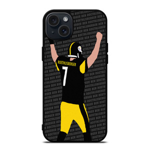 BEN ROETHLISBERGER PITTSBURGH STEELERS CARTOON iPhone 15 Plus Case Cover