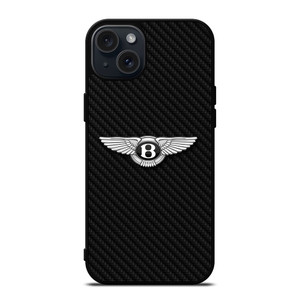 BENTLEY MOTORS CARBON FIBER iPhone 15 Plus Case Cover BENTLEY MOTORS CARBON FIBER iPhone 15 Plus Case Cover