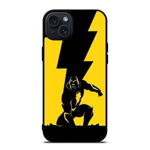 BLACK ADAM MARVEL FLAT iPhone 15 Plus Case Cover BLACK ADAM MARVEL FLAT iPhone 15 Plus Case Cover
