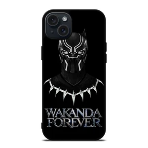 BLACK PANTHER WAKANDA FOREVER MARVEL iPhone 15 Plus Case Cover