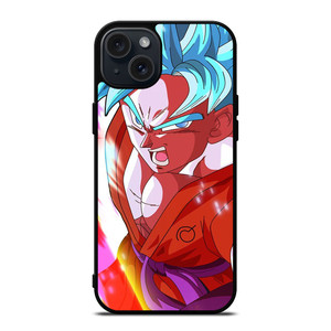 BLUE SUPER SAIYAN GOKU iPhone 15 Plus Case Cover