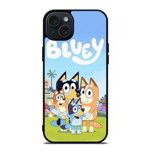 BLUEY HEELER PUPPY CARTOON iPhone 15 Plus Case Cover