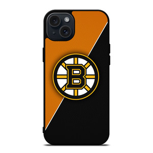 BOSTON BRUINS NHL HOCKEY LOGO iPhone 15 Plus Case Cover BOSTON BRUINS NHL HOCKEY LOGO iPhone 15 Plus Case Cover