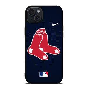 BOSTON RED SOX MLB BASEBALL NIKE iPhone 15 Plus Case Cover BOSTON RED SOX MLB BASEBALL NIKE iPhone 15 Plus Case Cover