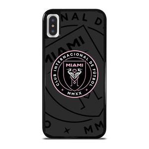 INTER MIAMI CF MLS BLACK iPhone X / XS Case Cover