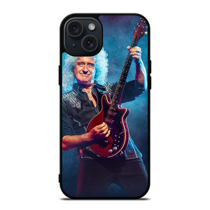 BRIAN MAY QUEEN ROCK BAND iPhone 15 Plus Case Cover BRIAN MAY QUEEN ROCK BAND iPhone 15 Plus Case Cover