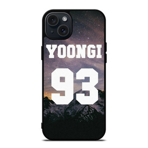 BTS BANGTAN BOYS SUGA 93 COOL iPhone 15 Plus Case Cover